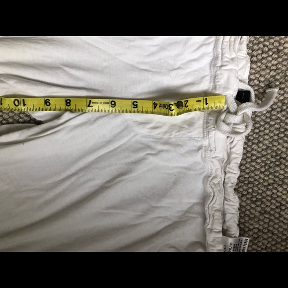 James Perse white cotton lounge pant size 2 - Picture 5 of 7